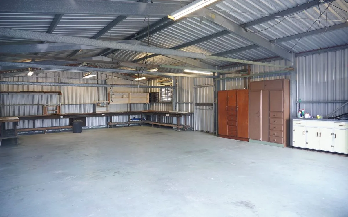 Cleared space after a garage cleanout in Reno, NV