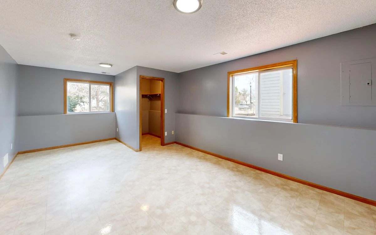 Cleared space after a hoarding cleanout in Reno, NV